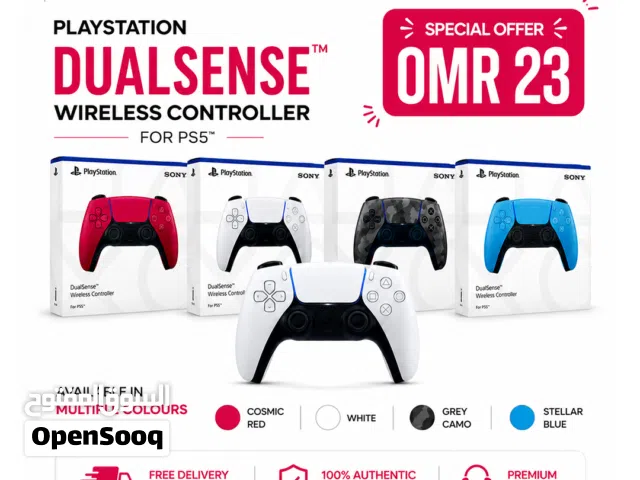 PlayStation DualSenseTM Wireless Controller for PS5TM Price: OMR 23 (Special Offer)