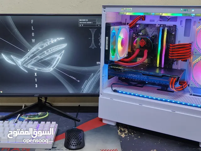 Asus High-End I7 White Gaming Setup