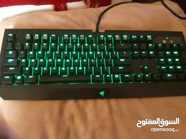 كيبورد Razer blackwidow بحالة ممتازة جدا للبيع