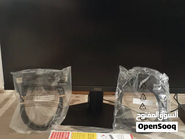 شاشه aoc 240hz جديده مع الضمان