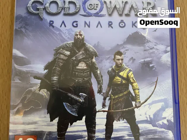 شريط لعبة **God of War Ragnarök** أصلي لجهاز بلايستيشن 5 (PS5)، بحالة ممتازة وشغال تماماً.