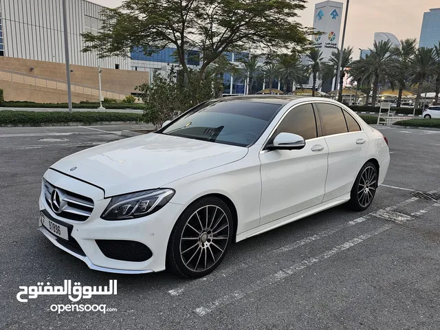 MERCEDES C200, AMG KIT, GCC, 2017, FULL OPTION, SINGLE OWNER CAR FOR SALE
