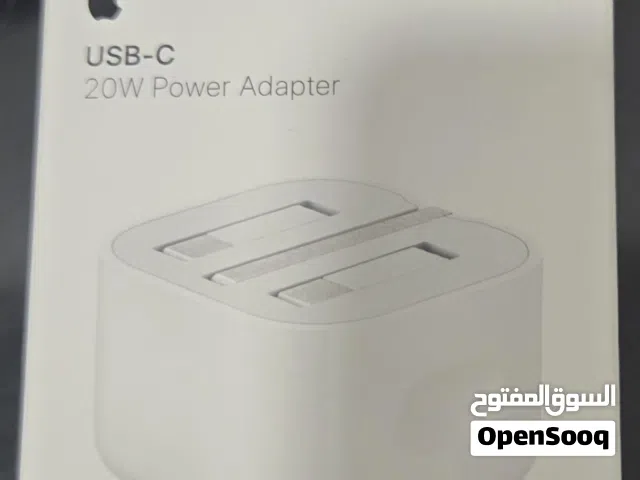 شاحن ايفون من شركه ابل اصلي جديد مسكر 20 وات