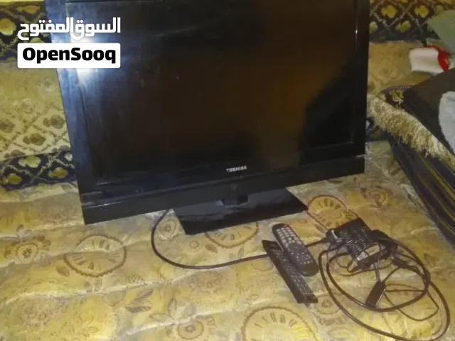 شاشة تلفزيون توشيبا مع الرسيفر ومع الصحن.. عرض ثلاثي ب50 الف