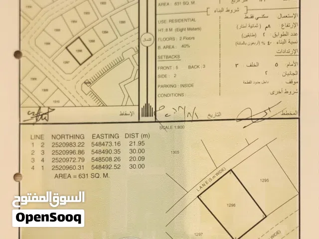 مباشر من المالك للبيع ارض في نزوى طيمسا 2 وسطية ومستوية