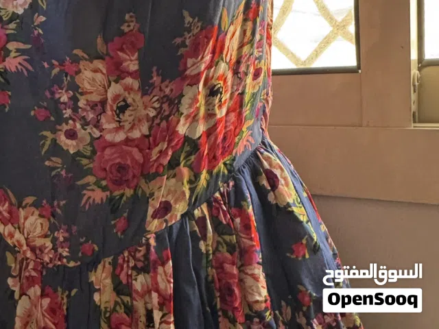 فستان ازرق مورد قصير XL جديد يلبس M
