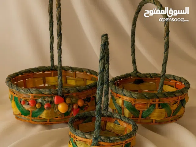 شروة 85 طقم من سلات القش