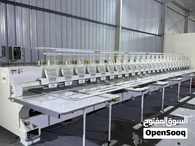 مكينة تطريز تحتوي 24 رأس للبيع جديدة