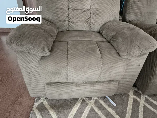 manual fabric recliner sofa,