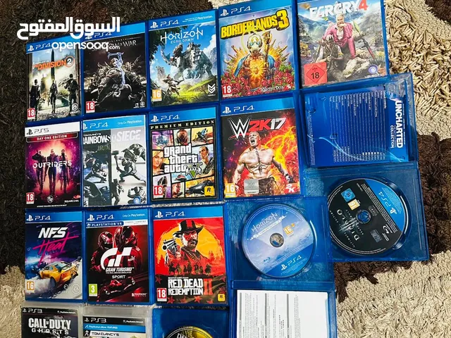 سيديات ألعاب بلاسيتشن 5/4