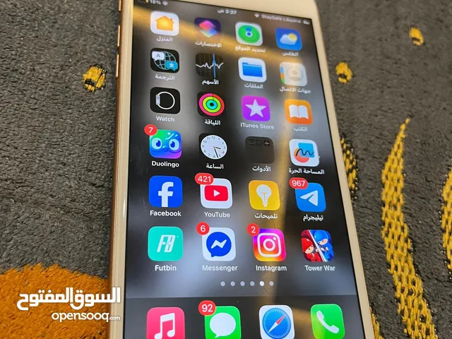 ايفون 8 بلس للبيع غير مفتوح حالة ممتازة