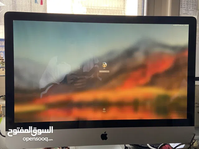 إيماك 27 إنش (iMac 27") مواصفات قوية i7 - شاشة عملاقة ونظافة تامة