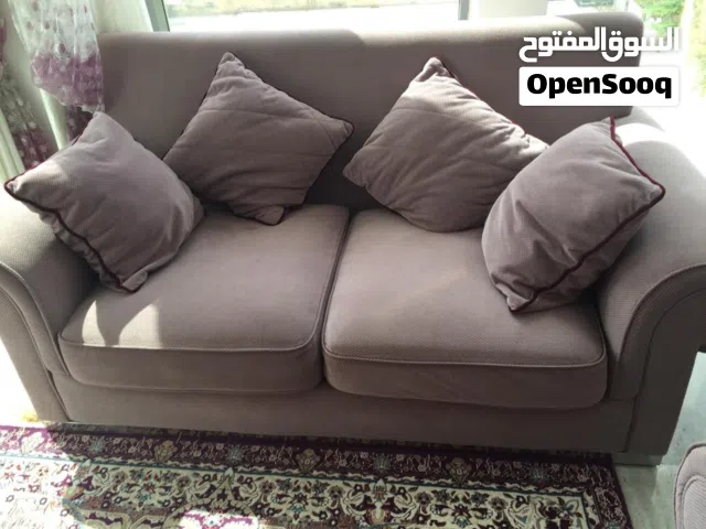 Light Purple 3-Seater Sofa Set (3 Pieces) – Good Condition