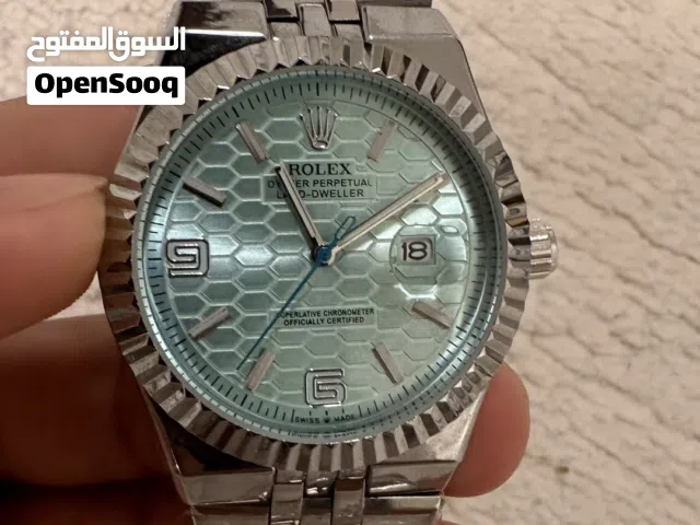Luxury Master Quality Watch  Ice Blue Dial  Stainless Steel  Date Display  Like New