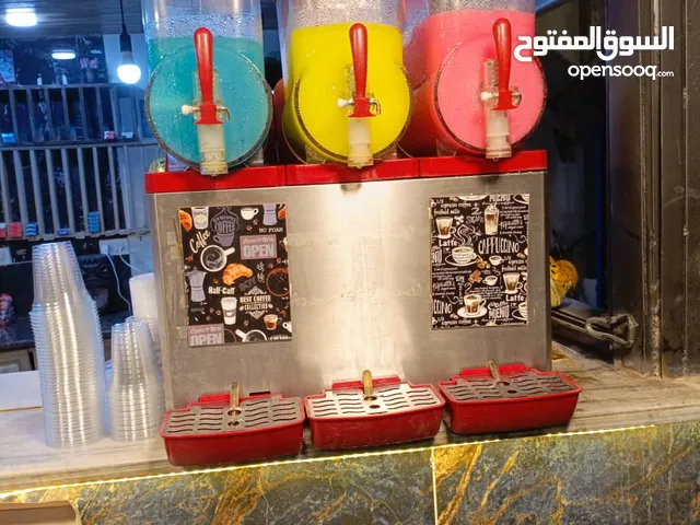 ماكينة عصير سلاش للبيع استعمال خفيفه بحاجه الى غاز فقط