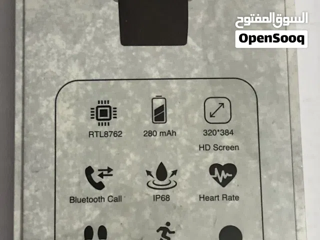 للبيع ساعه ذكيه يوجد تطبيق في الهاتف للظبط