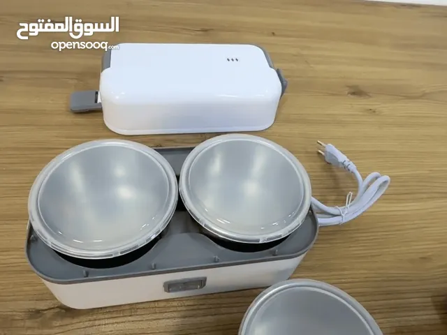 حافضه طعام سفر طاس طابقين تسخين الطعام بسرعه في البيت طبخ الأرز او شوربه والبيض بسهوله مثالي للطلاب