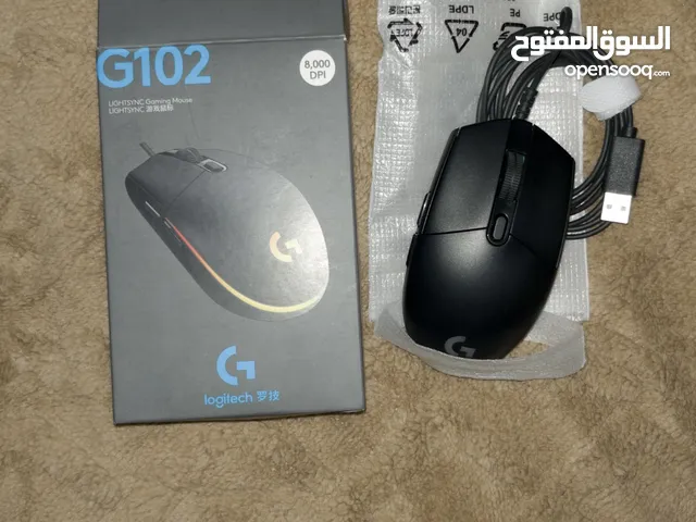 كيبورد Reddragon k617 fizz ماوس Logitech g102 وماوس باد كبير