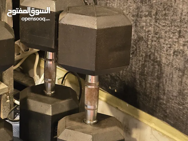 دامبلز سداسي 22.5 كيلو( كل وحده)