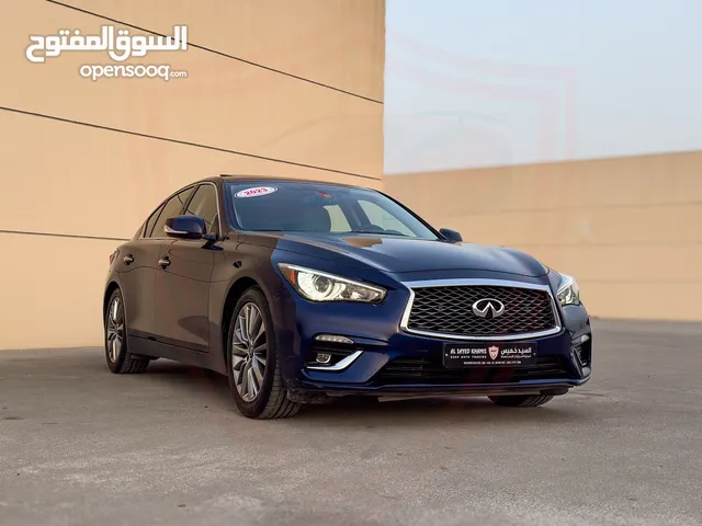 Infiniti Q50 3.0 L  2023  GCC  Agency Service  Accident-Free  In Excellent Condition  1226 PM
