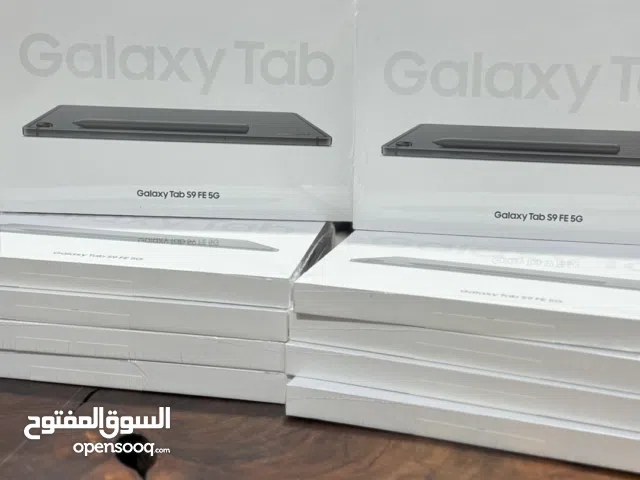 جالكسي تاب S9fe شريحة 5G , ذاكرة 128GB رام 6 جديد ضمان سنة