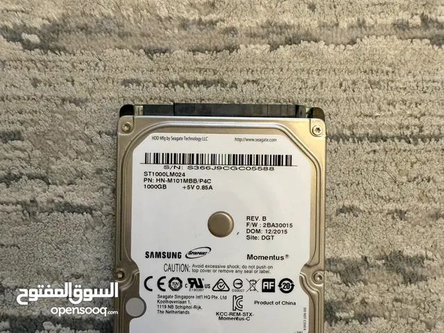 Sony 4 1000GB hard disk that fits on PC للبيع هاردسك سوني 4 1000 GB ويركب على البيسي