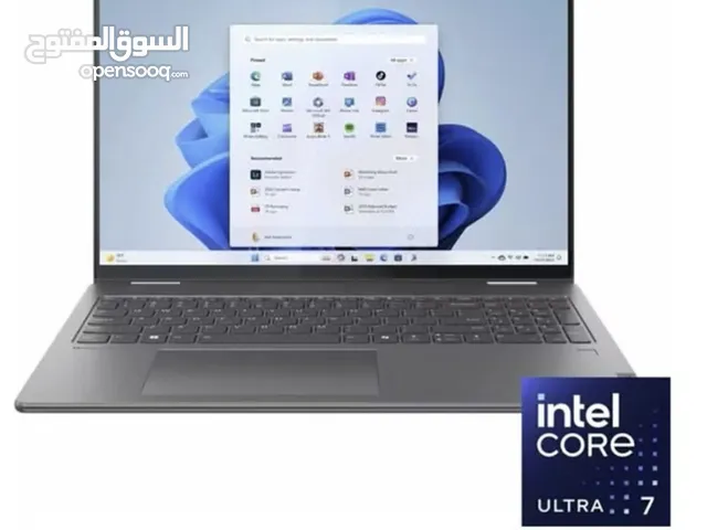 Lenovo yoga 7i -2 in 1. - 16 inch Intel  جديد Cor Ultra 7 155U with ai   Touch Screen