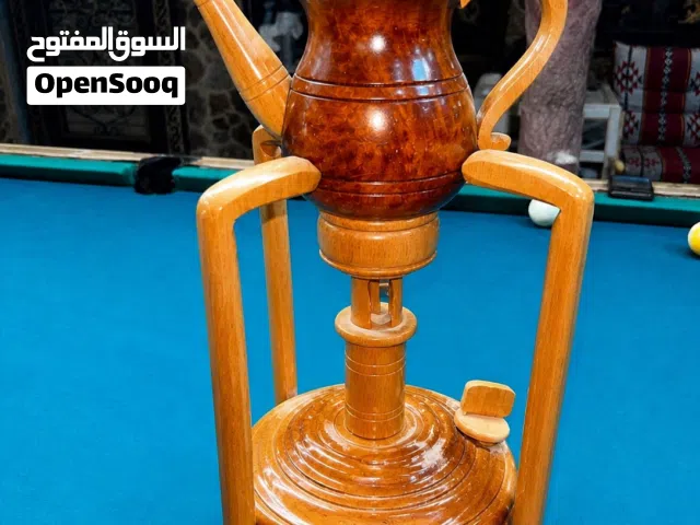 طقم دلال خشب تراثي شغل يدوي ديكور فاخر