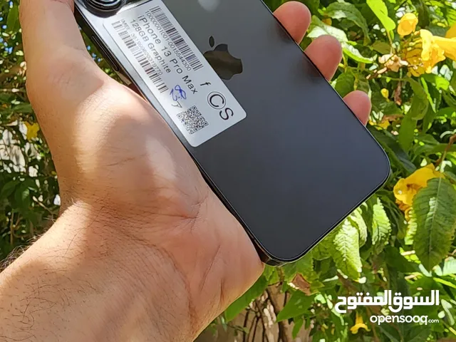 iPhone 13pro max 128 عيب لا مش مفتوح