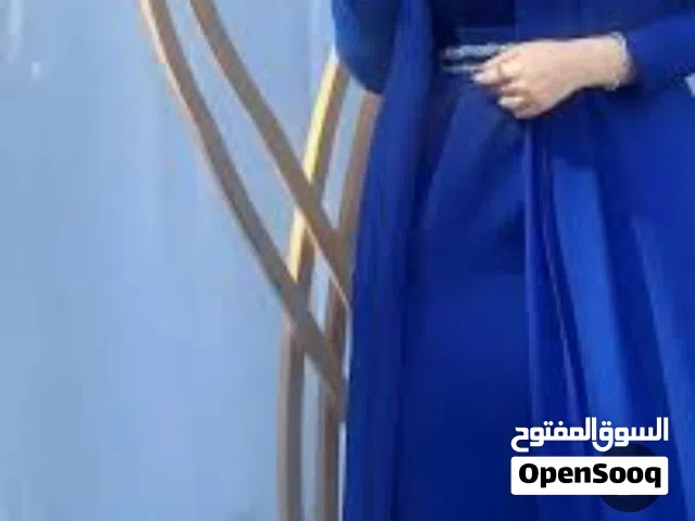 فساتين  لون ازرق