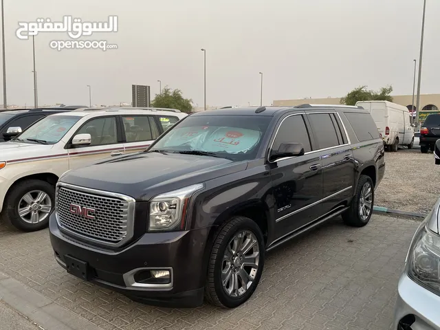 جي ام سي يوكن XL موديل 2015 خليجي رقم واحد جلد فتحه شاشة خلفيه دوسات كهربا دنالي ماشي 200 الف كم