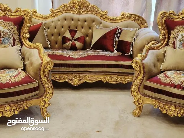 اطقم جلوس ذان دمياطي فاخرة تتصف بالمتانة والجودة واعلي درجات الدهان تشطيب عالي