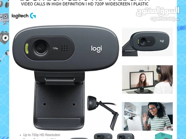 Logitech C270 HD Webcam ll Brand-New ll