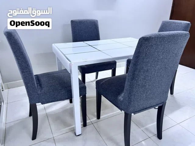 IKEA chairs and dining table