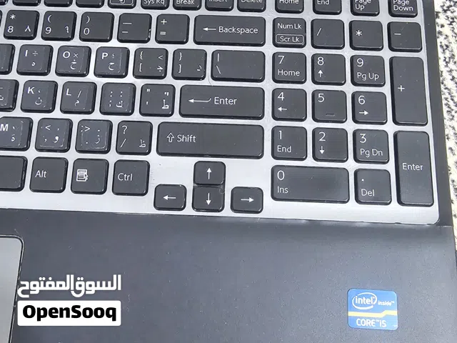 سوني فايو الجيل الثالث كور5الرام6الذاكرة 500كيبورد مضيئ بدون عيوب