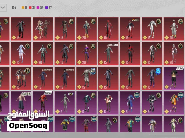Pubg Accounts and Characters for Sale in Jenin