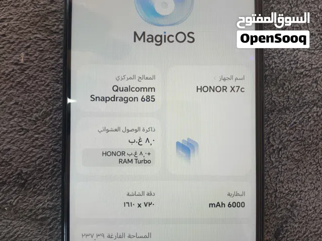 Honor Honor X7c 256 GB in Tripoli