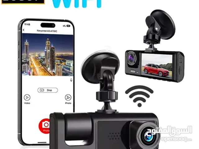 كاميرا السيارة Dash Cam بثلاث كاميرات امامية وداخلية وخلفية لحمايتك بسعر حصري ومنافس