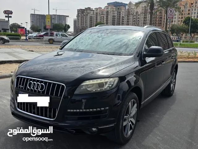 Audi Q7 45 TFSI S-LineSUPER CHARGE للبيع اودي Q7 موديل 2014 عدد7 مقاعد بحاله ممتازة