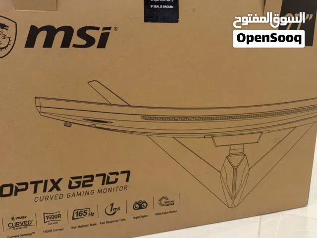 27" MSI monitors for sale  in Muscat