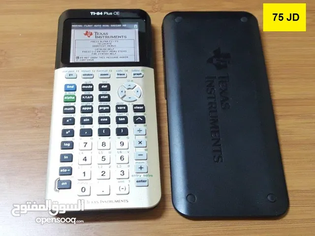 Texas Instruments TI-84 Plus CE الة حاسبة متطورة جدا