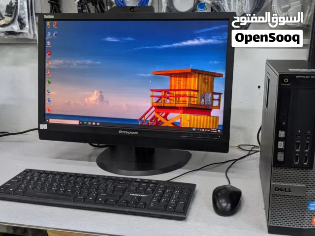 DELL Core i7 3.4Ghz PC 16GB RAM 22"FHD Monitor Built-in Camera, Speaker Windows 11 Pro Ready To Use