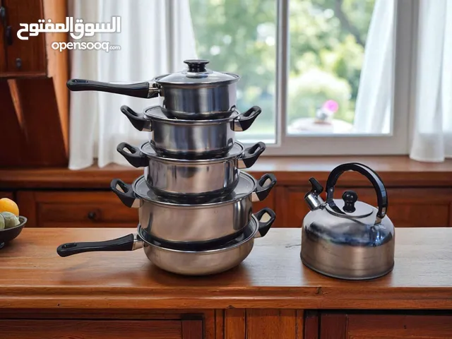 سيت جدورة 6 قطع ستيل نقي