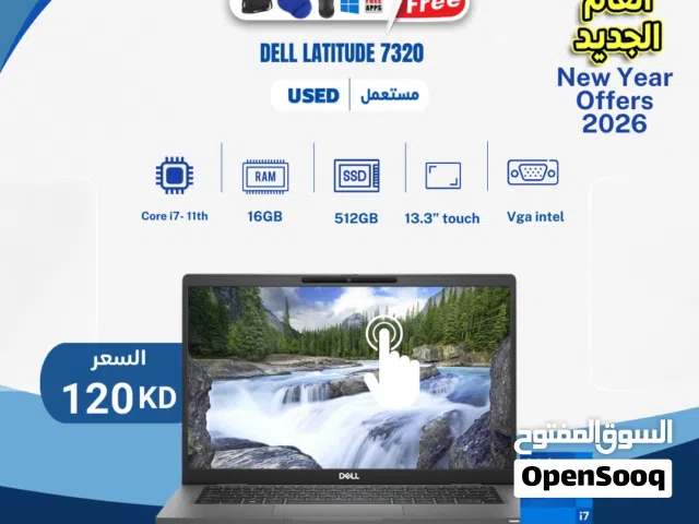 Dell Latitude جيل حداشر تاتش سكرين