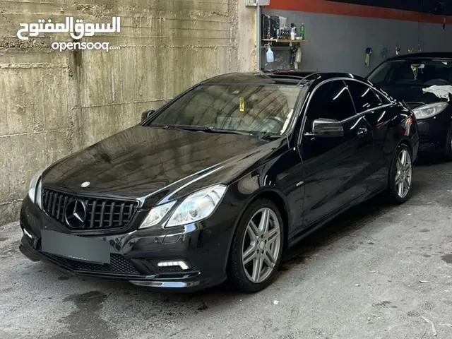 مرسيدس E250 كوبيه ممشى قليل