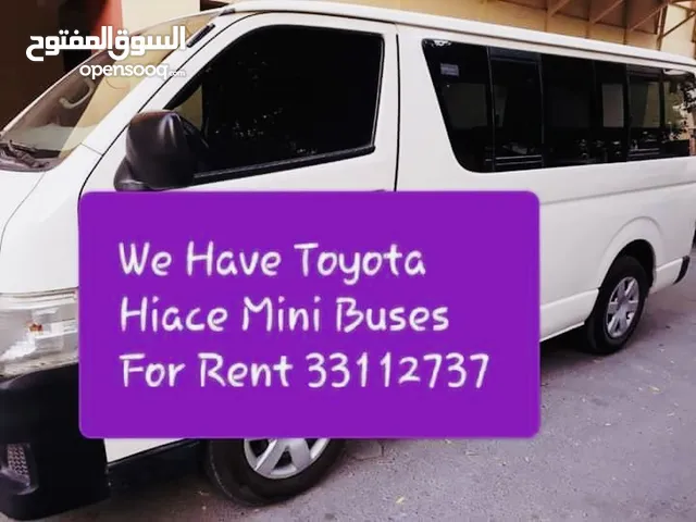 Toyota Hiace Buses 15 passenger For travel & tourism