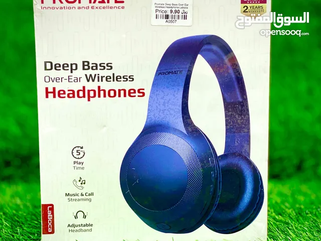 PROMATE DEEP BASS OVER-EAR WIRELESS HEADPHONE