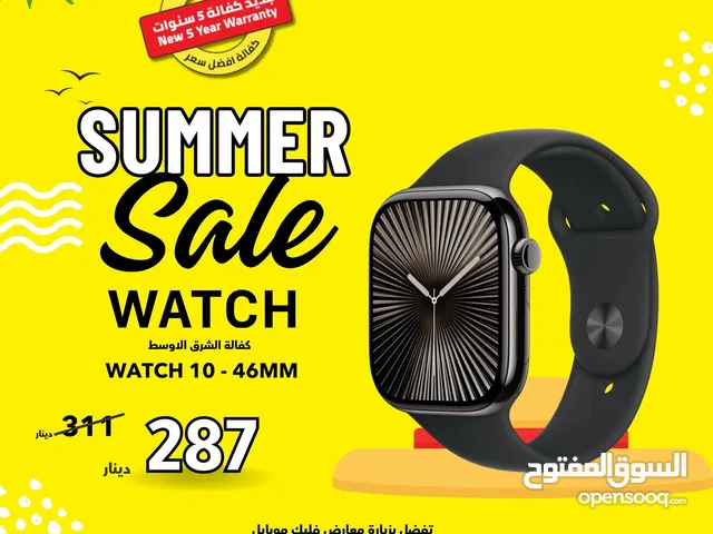 جديدة كفالة الشرق الاوسط ابل ووتش سيريس 10 بافضل سعر//APPLE WATCH SEREIS 10 46MM