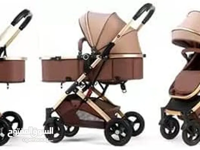 Baby Trolley, Multi-Functional Baby Stroller Push-and-Pull Cabin Stroller with a Large Storage Push-