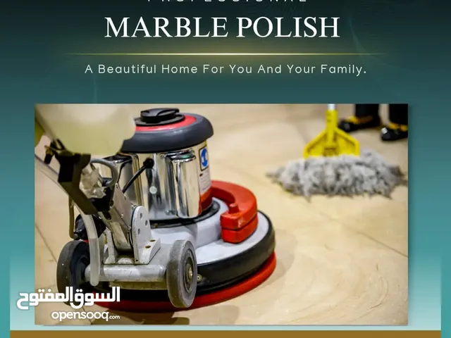 we are deep Cleaning Services marble polish service home maintenance